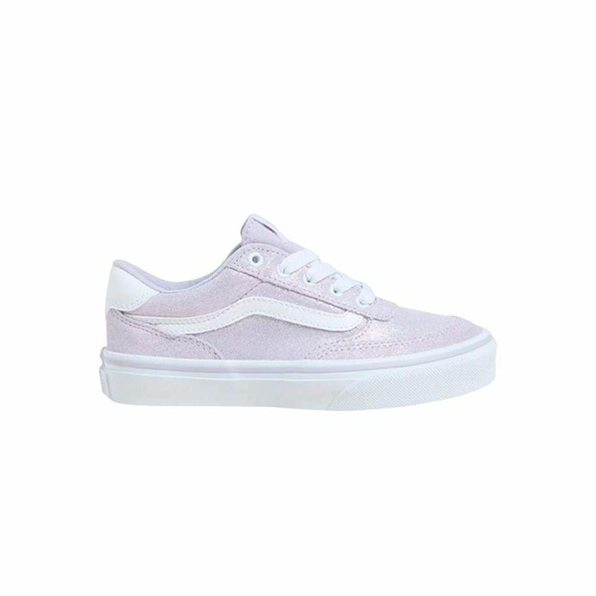 Vans Brooklyn Børnesneakers Foil Pink – Udsalg til 369 DKK