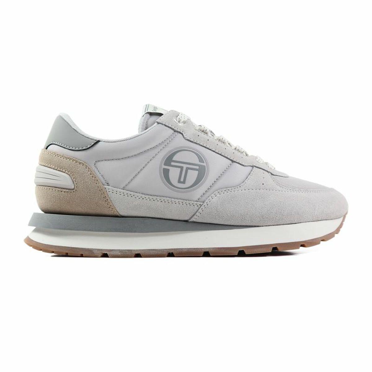Sergio Tacchini Venezia Herre Sneakers - Lysegrå Tilbud!