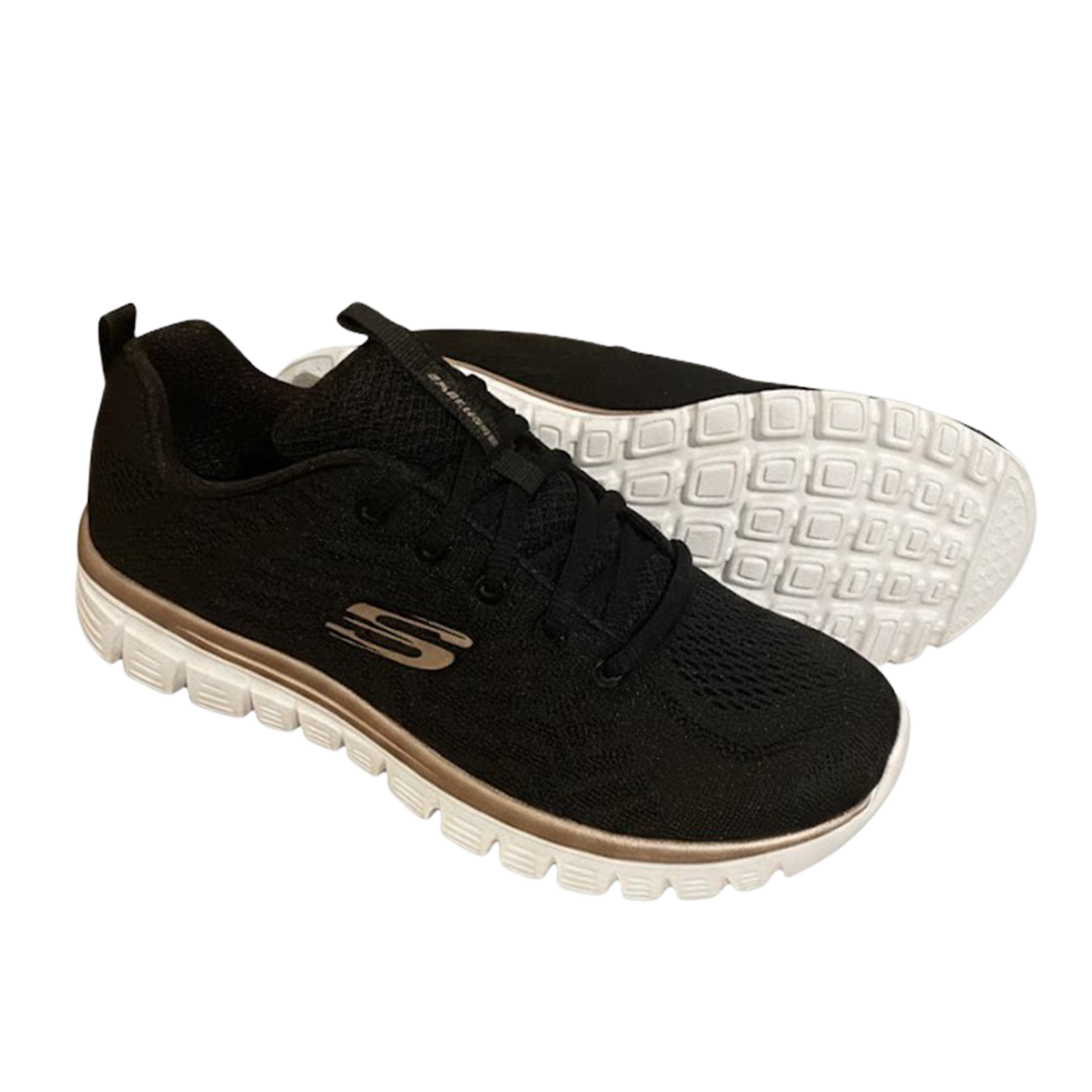 Skechers Dame Sneakers BKGD - Fantastisk Tilbud til 375 DKK!