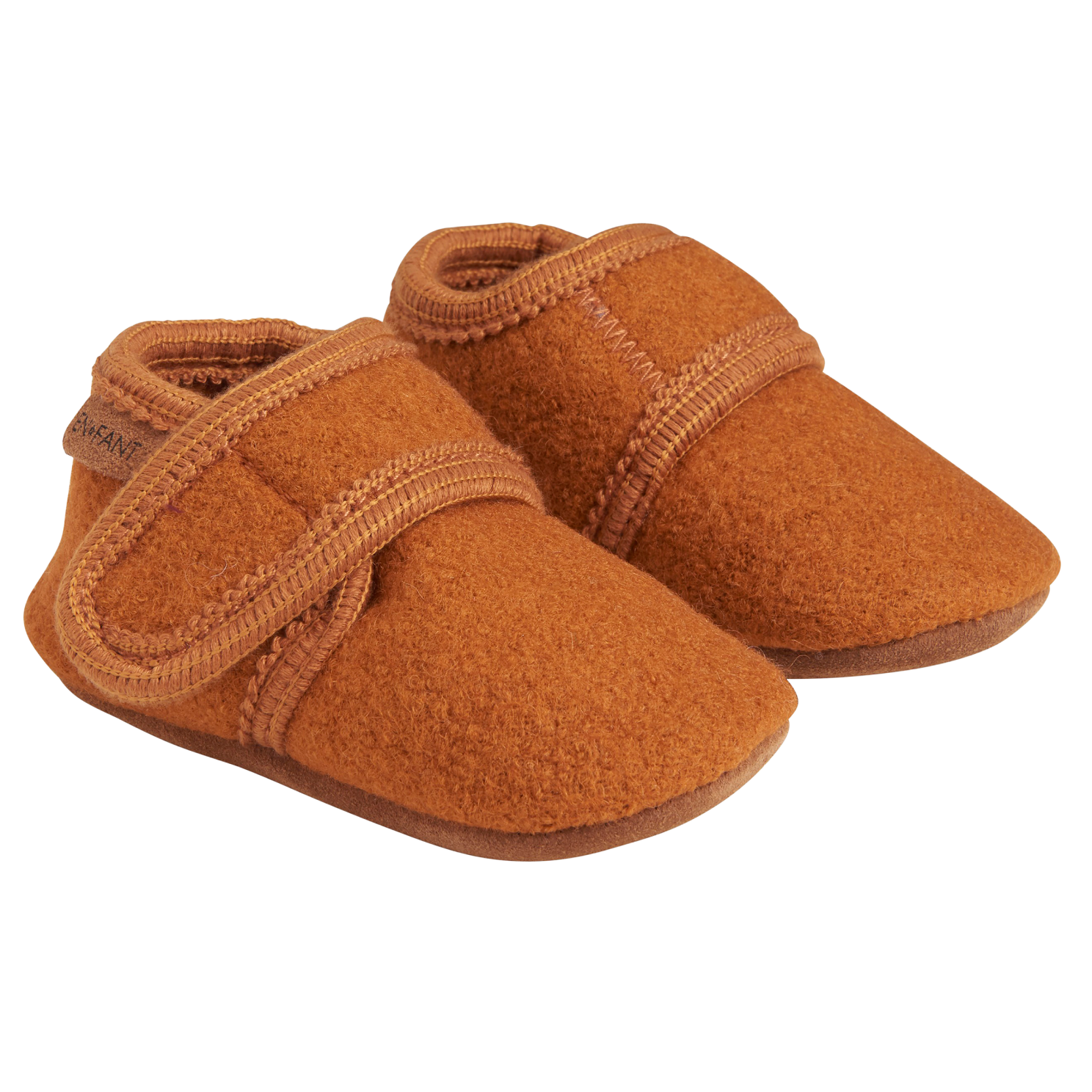 Fant Børne Futter Uld Leather Brown - Leather Brown  27/28