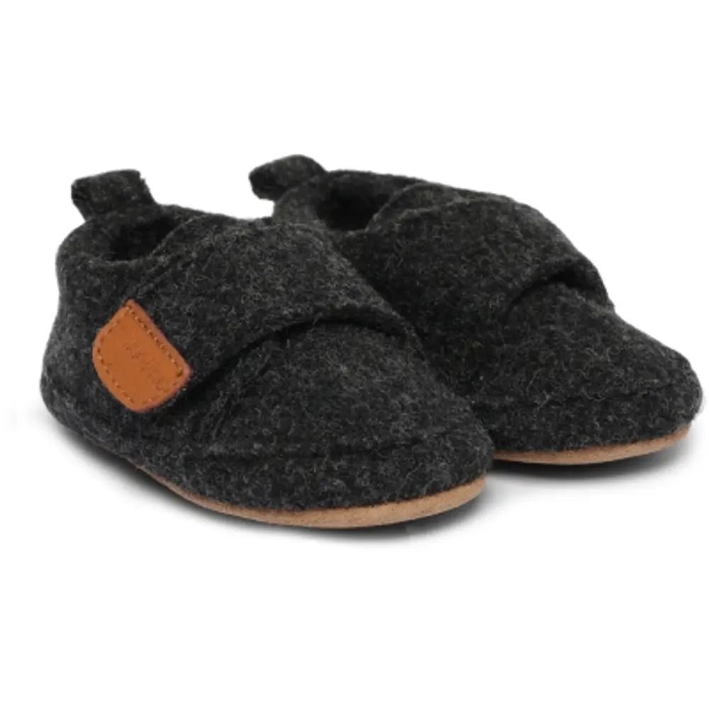 Uld Prewalker i Grå - Komfortable Baby Sko Tilbud