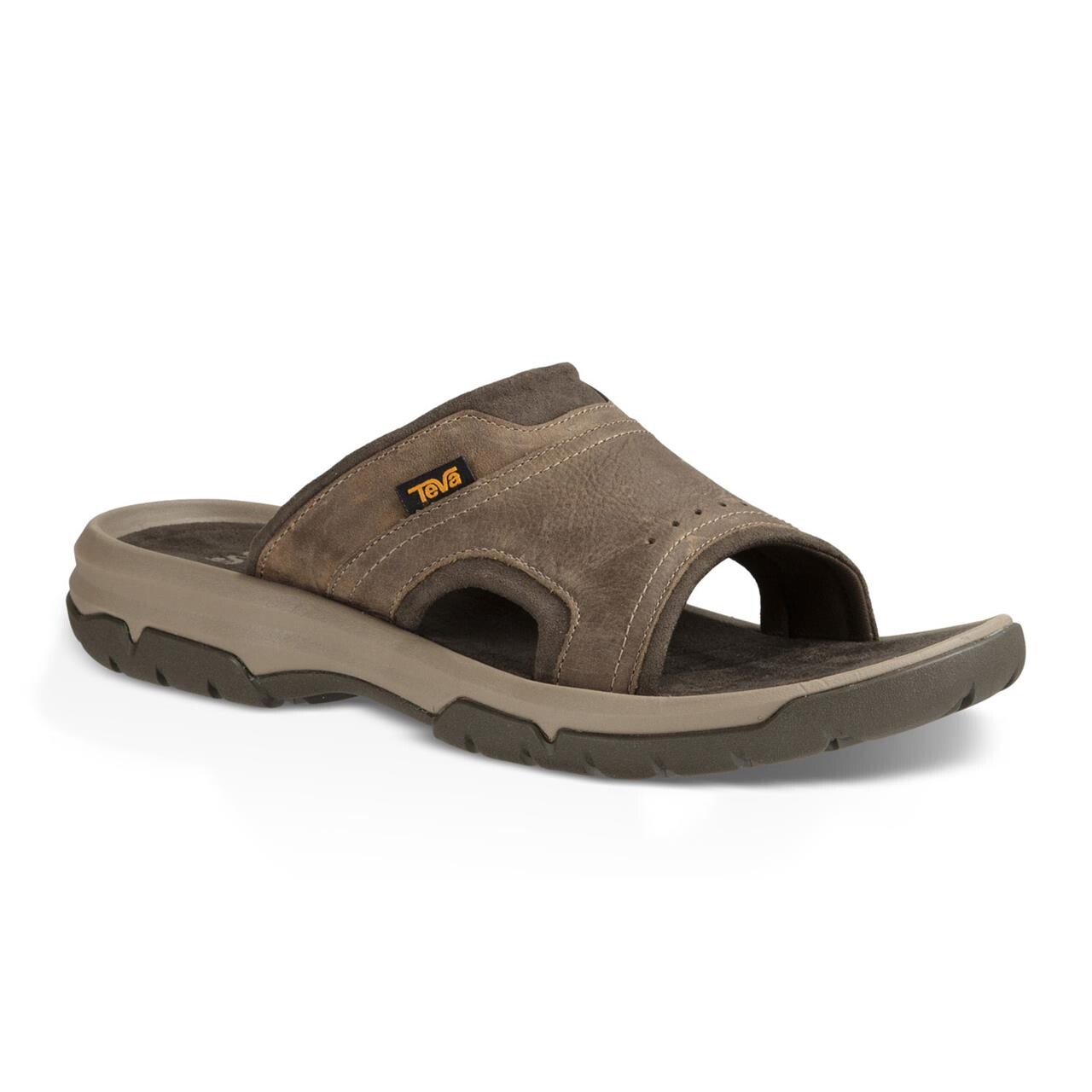 Teva Langdon Slide Sandaler – Brun Walnut Tilbud 559 DKK