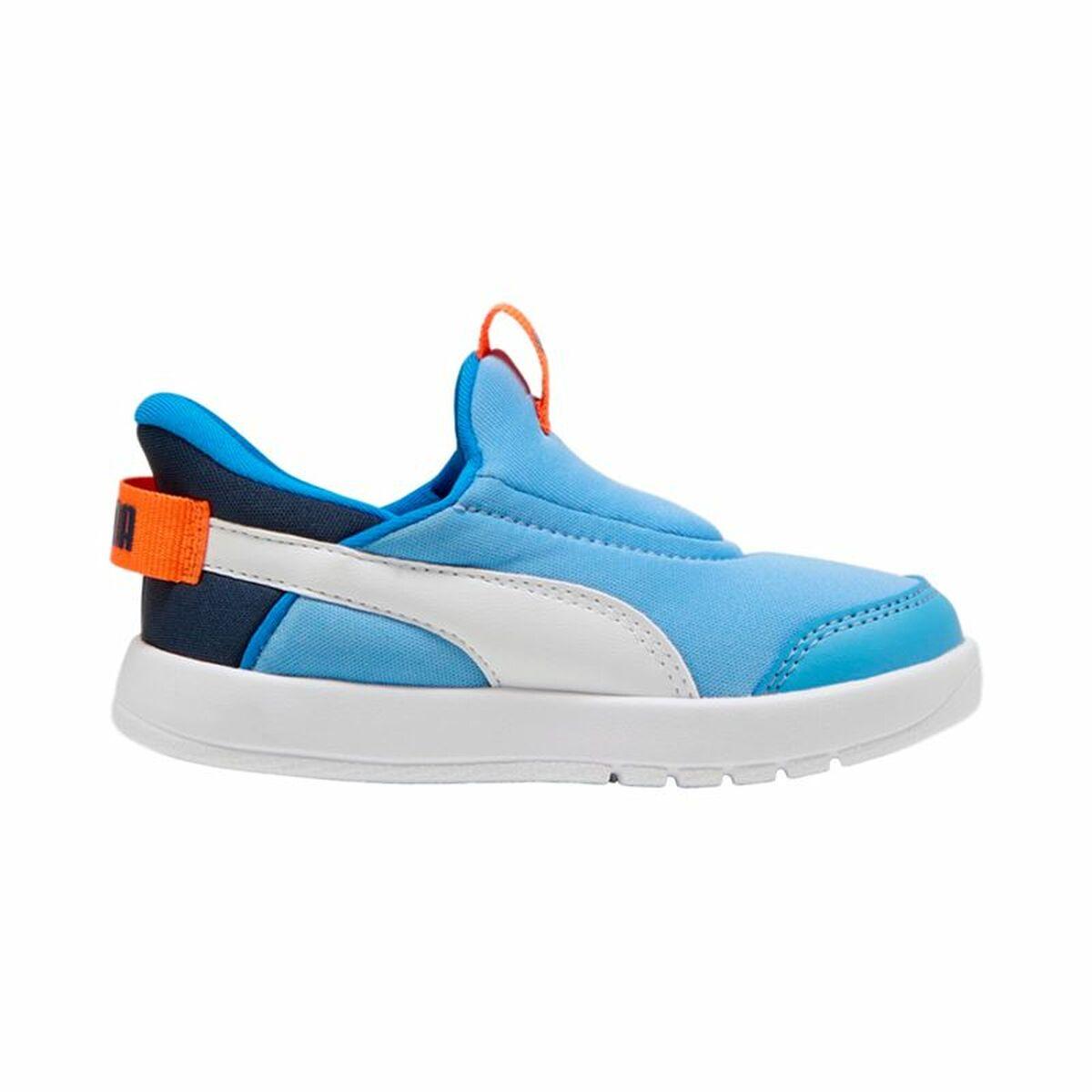 Puma Courtflex Sliptech Børnesneakers – Tilbud 209 DKK