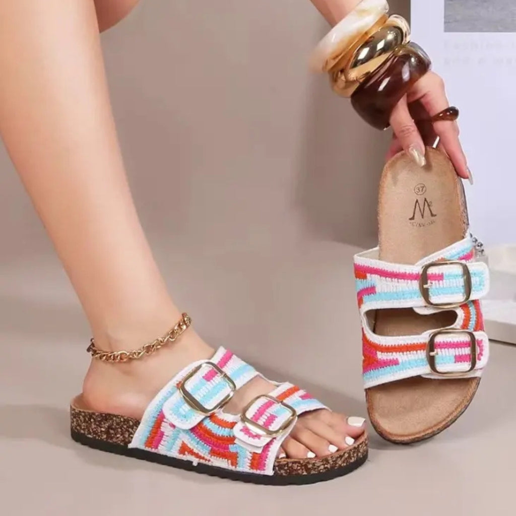 Carola Dame Sandaler Lb565 Red - Rød Female 36