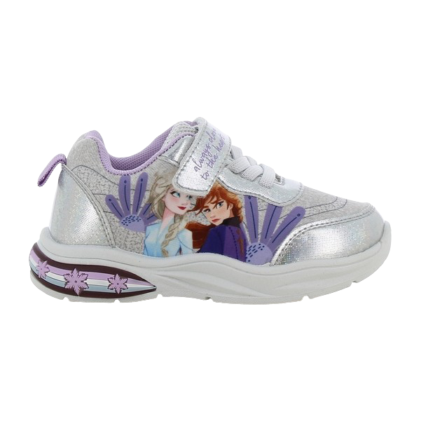 Disney Pige Sneakers med Blink i Sølv og Lilla
