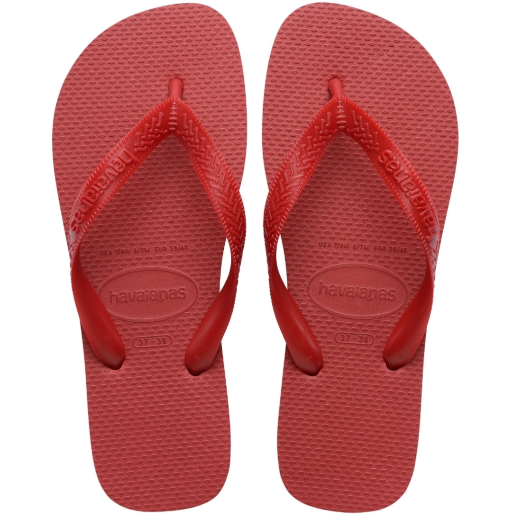 Havaianas Slippers Unisex Top 4000029 Red - Rød Unisex 35/36