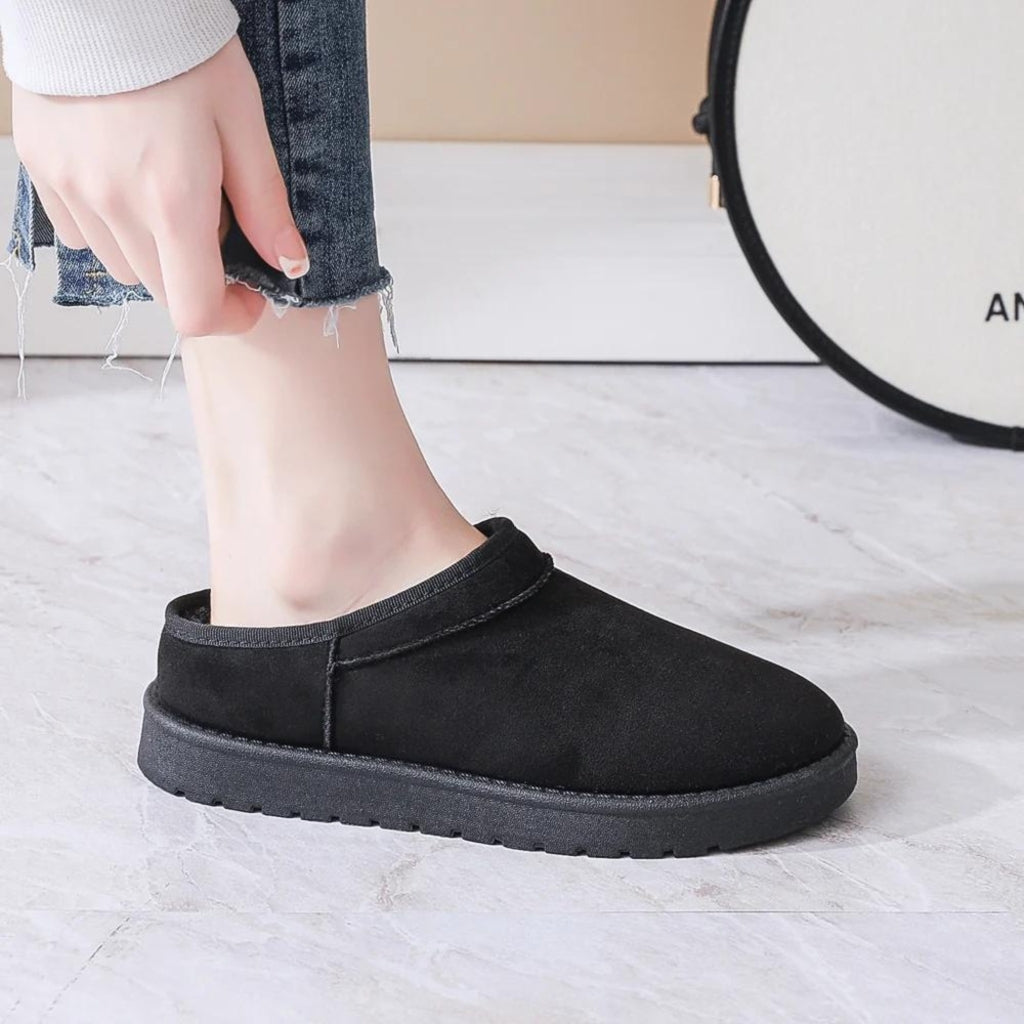 Mikka Dame Hjemmesko 6438 i Sort – Kun 149,5 DKK!