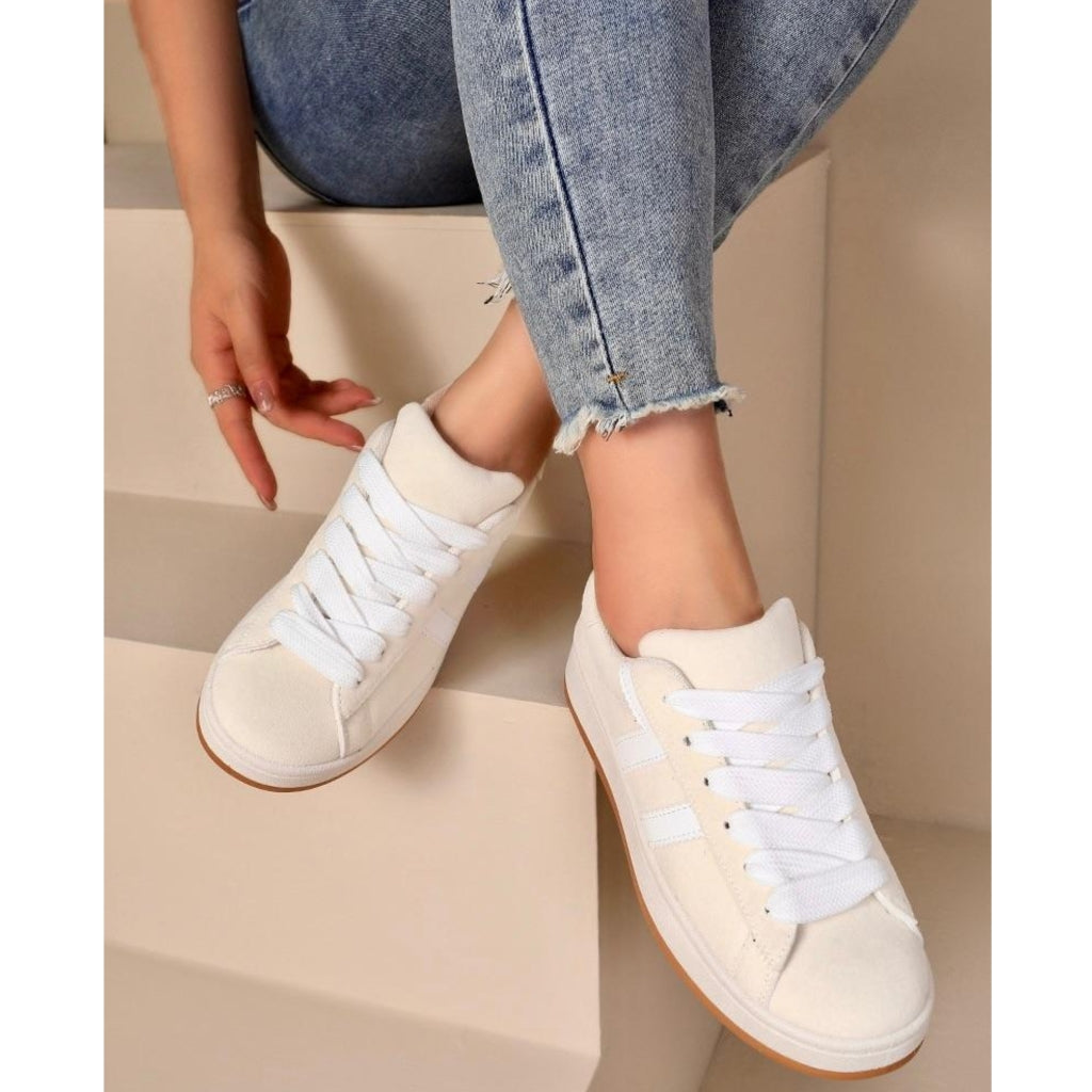 Rosalie Sneakers 1101 Beige – Fantastisk tilbud til 129 DKK!