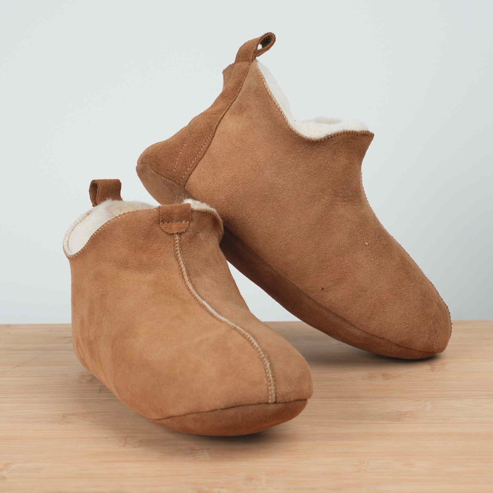 Komfortable Hjemmesko Lily i Brun – Lav Model til 399 DKK