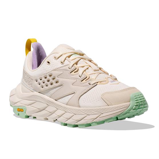 Hoka Womens Anacapa Breeze Low Alabaster Mint Flourite -   37