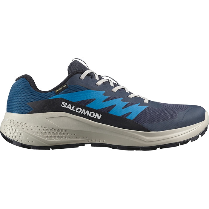 Salomon Alphaglide Gtx Herre Mænd Blue Nights Vandresko - Vandresko  42 / UK 8