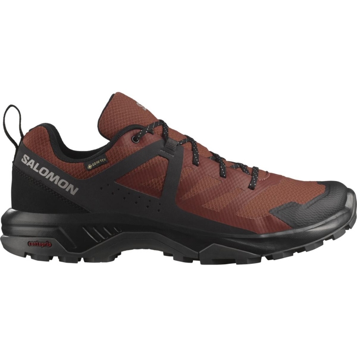Salomon Exeo Gtx Herre Vandresko - Burnt Henna Tilbud!