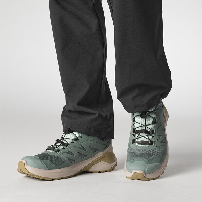 Salomon Adventure Gtx Kvinder Damer Atlantic Gray Vandresko - Vandresko  36 2/3