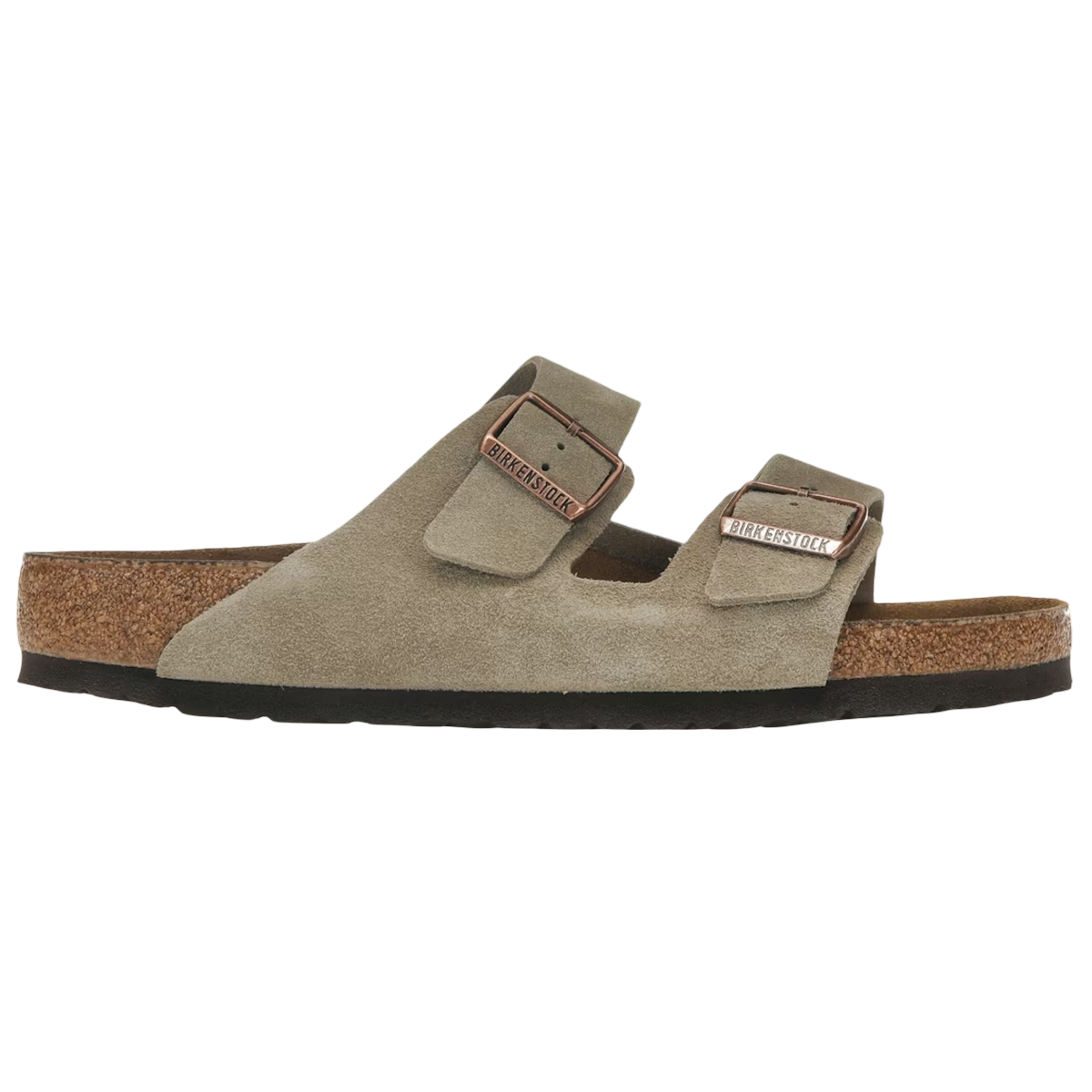 Birkenstock Arizona Soft Footbed Suede Taupe -   36