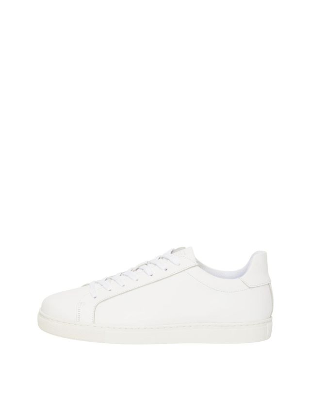 Slhevan Læder Sneakers til Mænd - Fantastisk Tilbud!