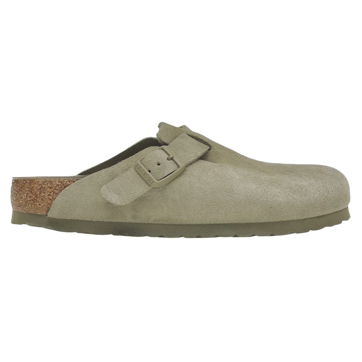 Birkenstock Boston Khaki Narrow Fit -   36