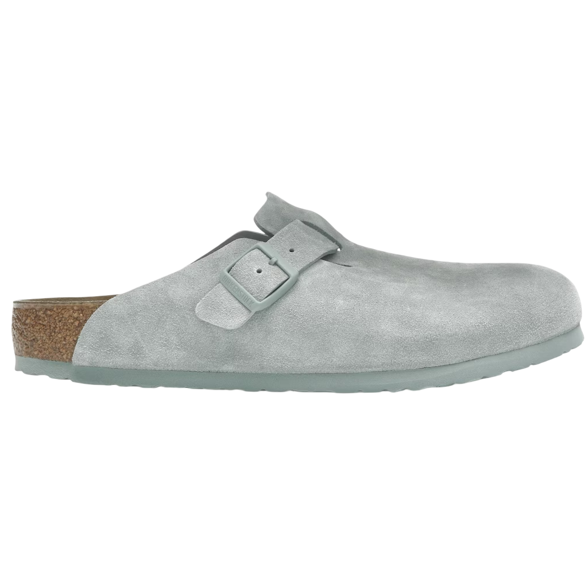 Birkenstock Boston Suede Pure Sage -   35