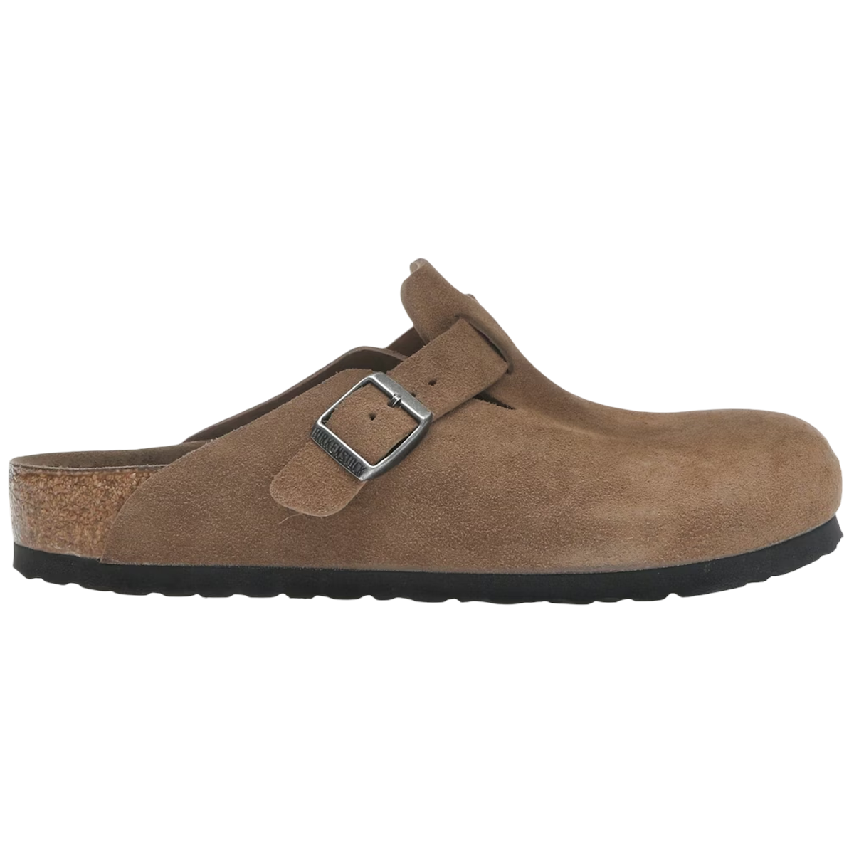 Birkenstock Boston Soft Footbed Suede Dark Tea Tonal -   35