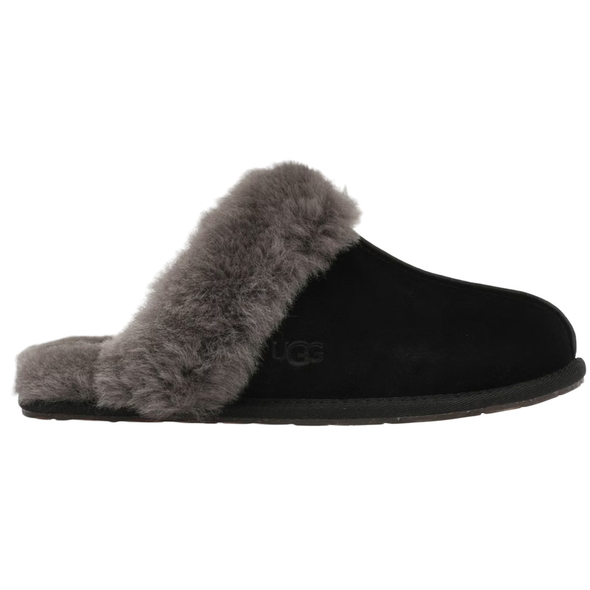 Ugg Scuffette Slipper Black Grey - Sort  36