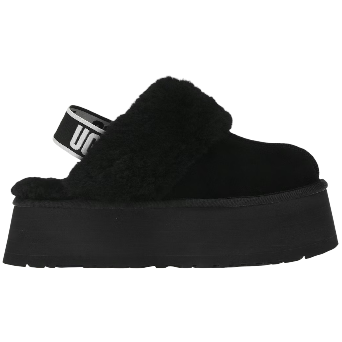 Ugg Funkette Slipper Black - Sort  36