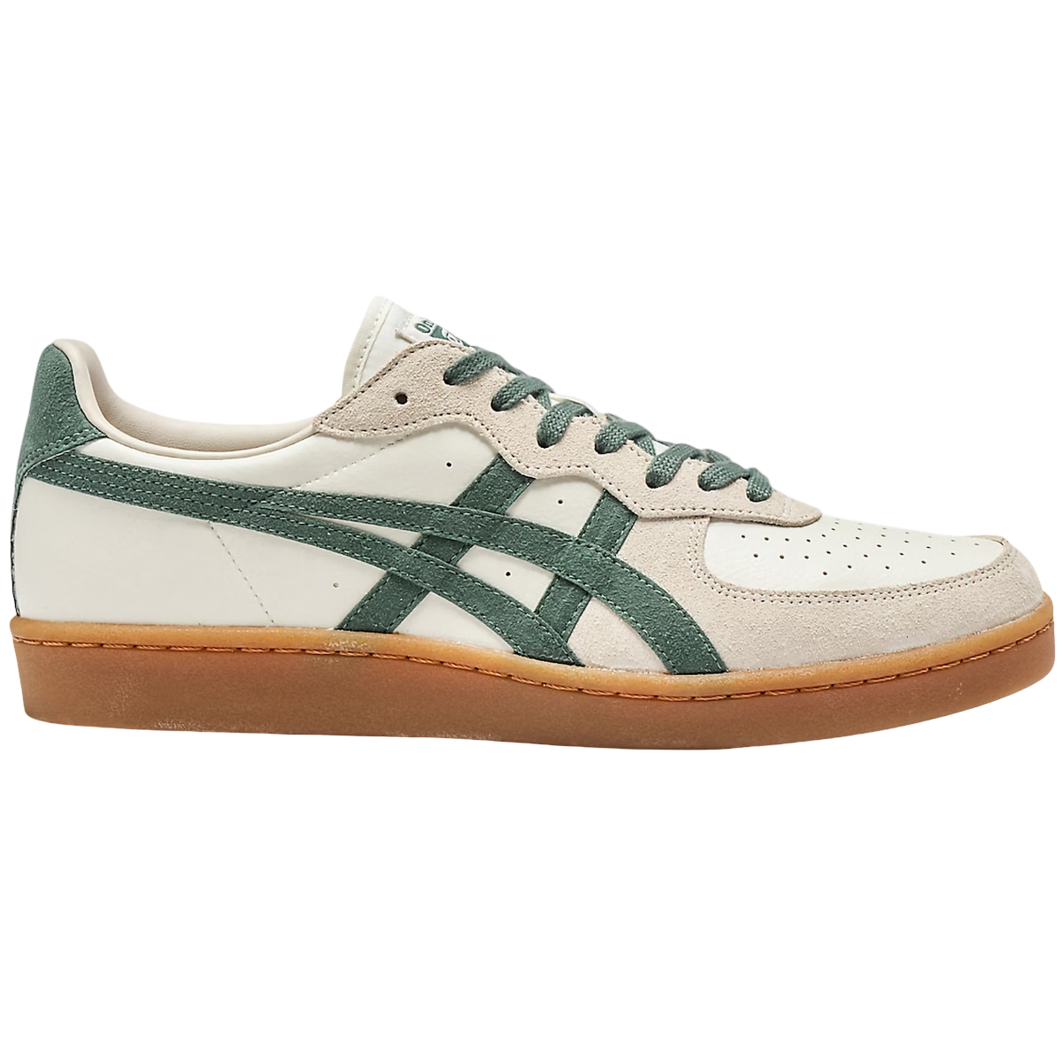 Onitsuka Tiger Gsm Cream Hiking Green Gum - Grøn  36