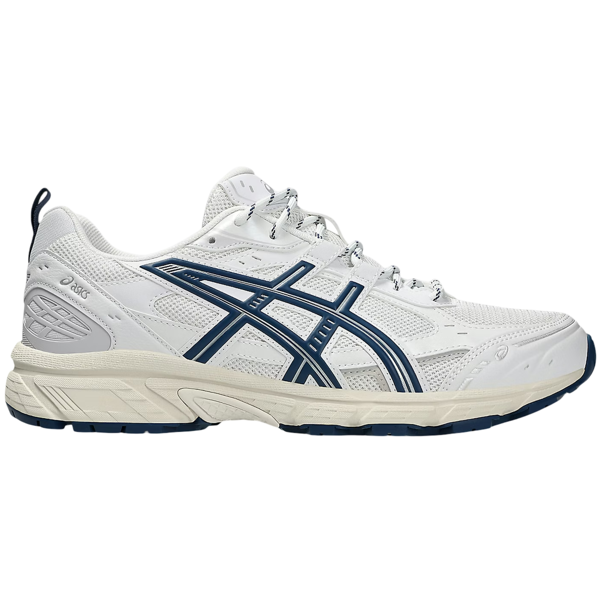 Asics Gel Nunobiki White Independence Blue - Hvid  35,5