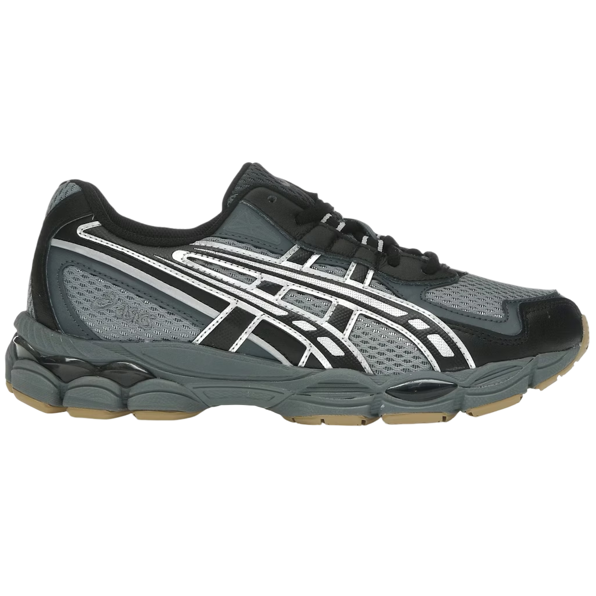 Asics Gel Nyc 2055 Clay Grey Black - Sort  35,5