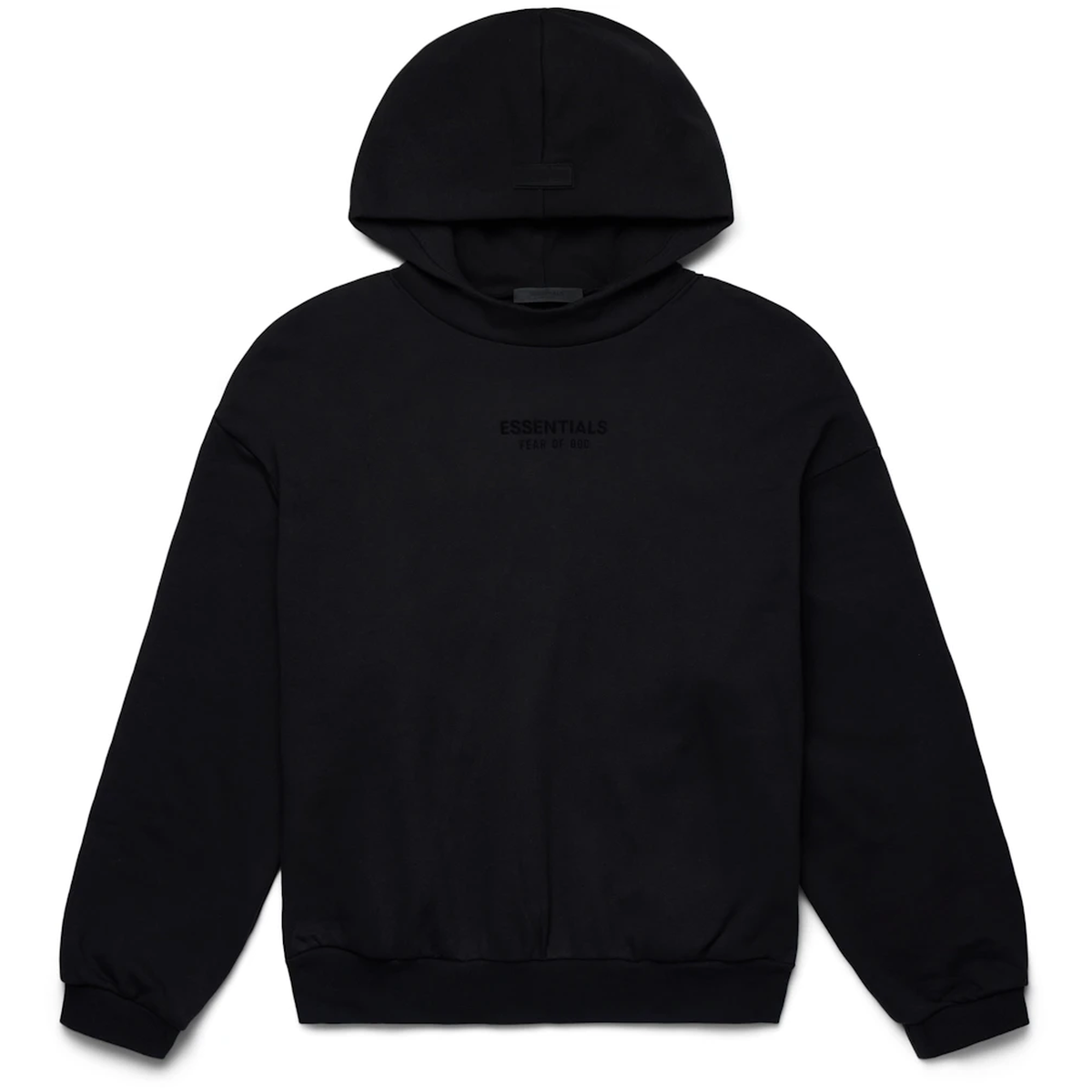 Fear God Essentials Hoodie Jet Black - Sort  XS