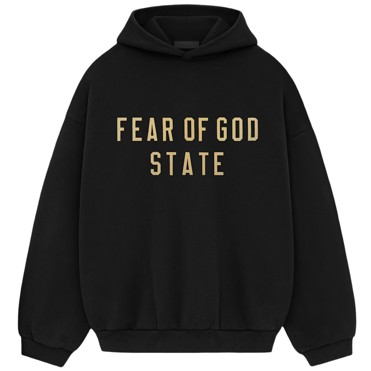 Fear God Essentials Fleece Hoodie Black - Sort  XS