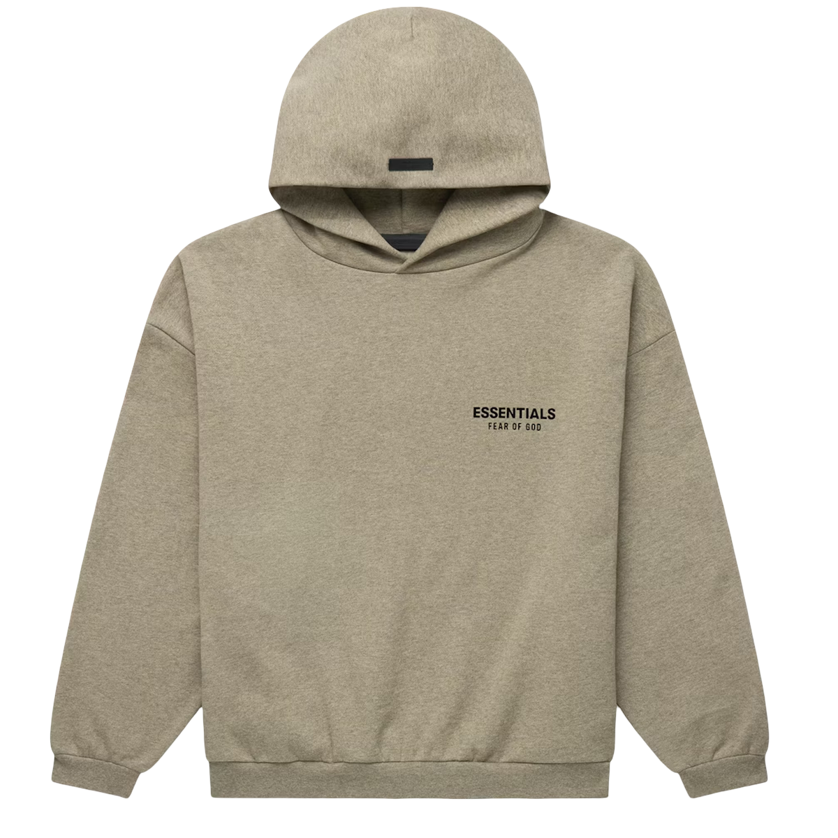 Fear God Essentials Fleece Hoodie Heather Gray -   XS