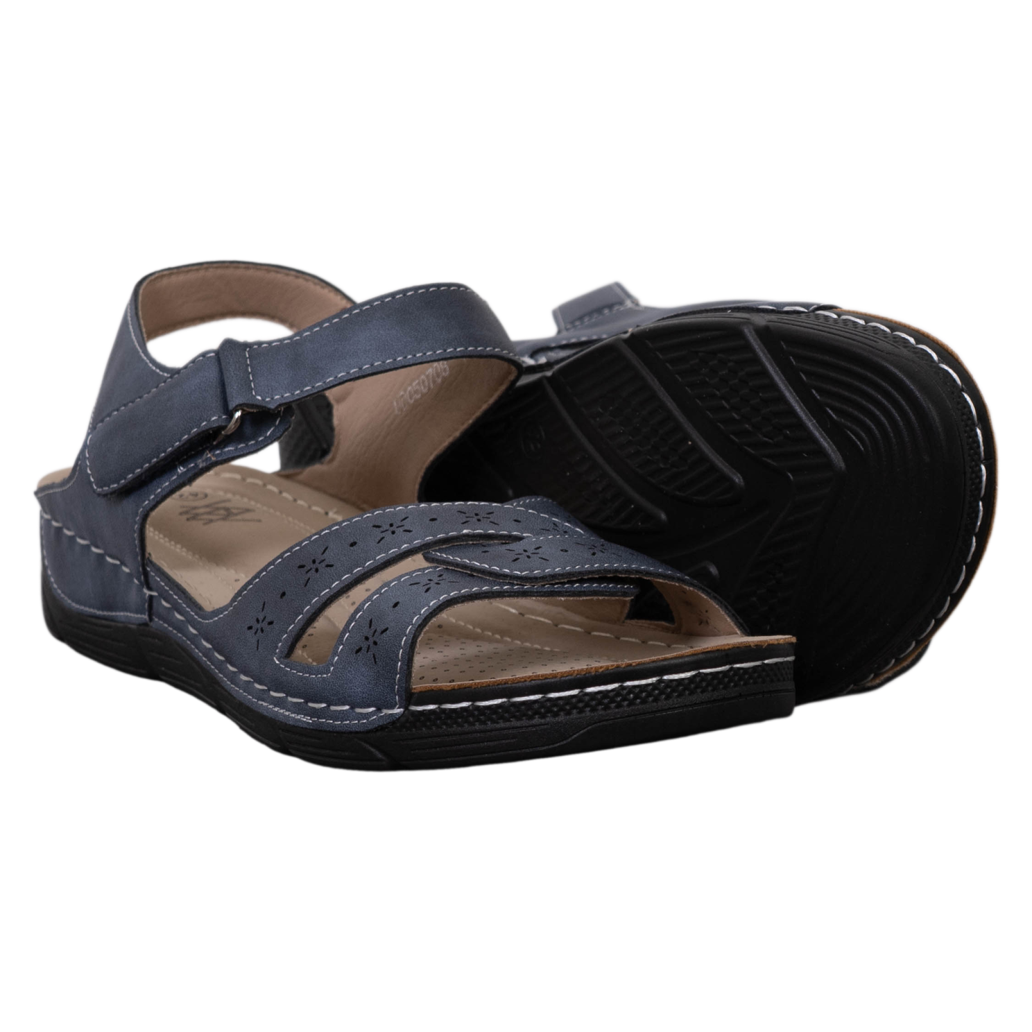 Anyway Dame Sandaler Blue - Blue  37