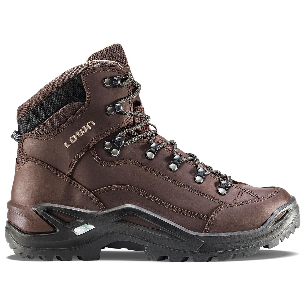 Lowa Mens Renegade Mid Brun Espresso - Brun (ESPRESSO)  46