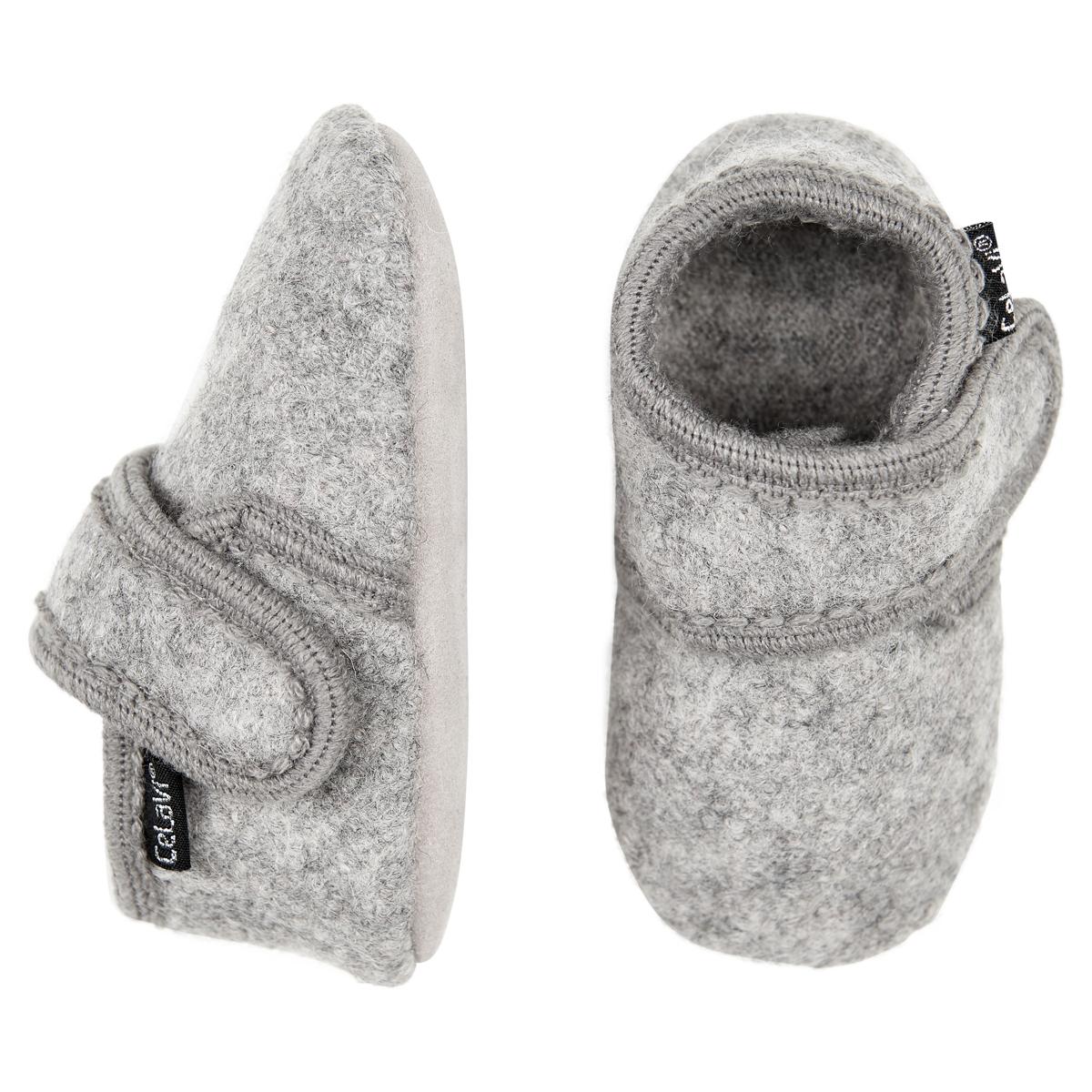 Celavi Børne Futter Uld Grey Melange - Grey Melange  27/28