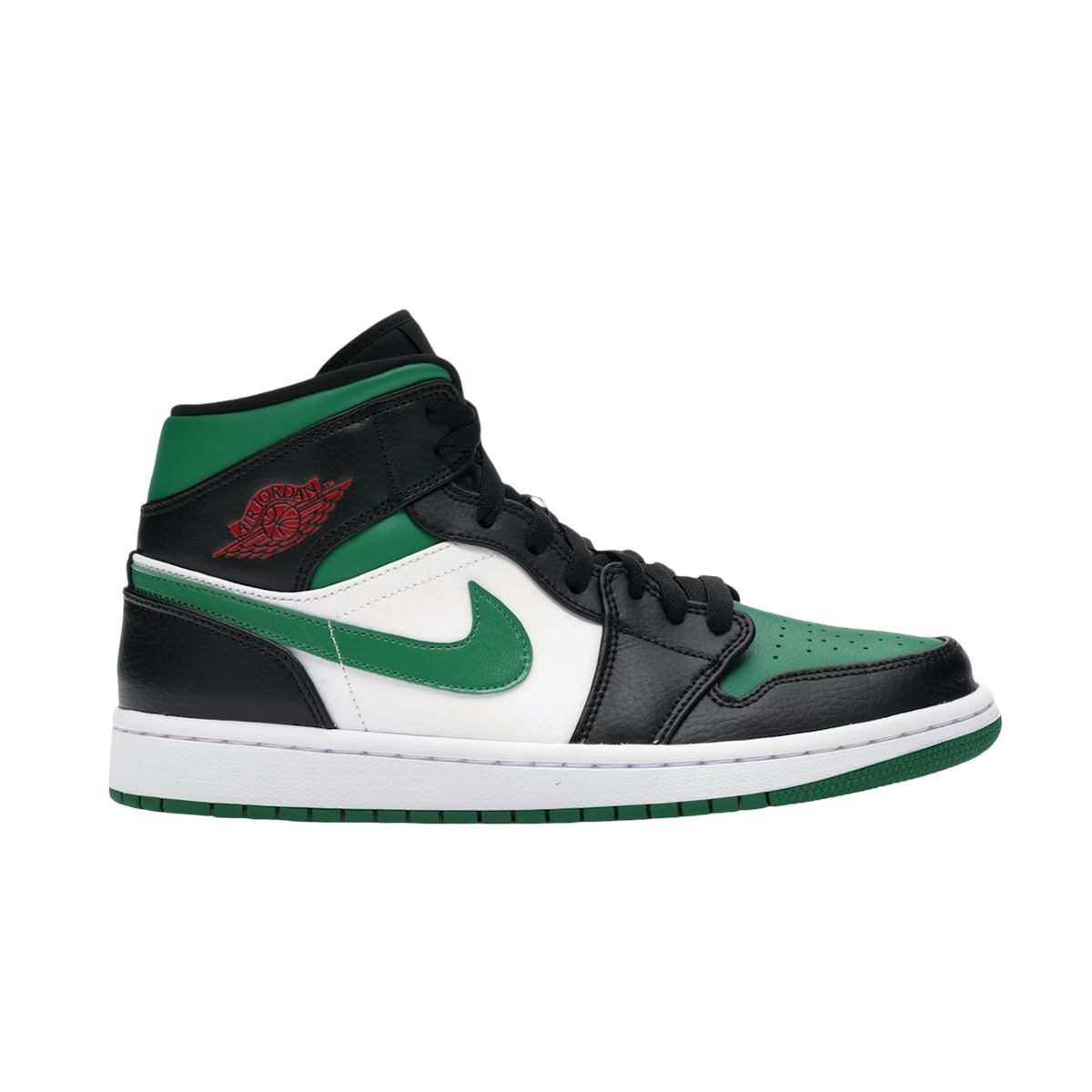 Air Jordan Mid Green Toe - Grøn  40