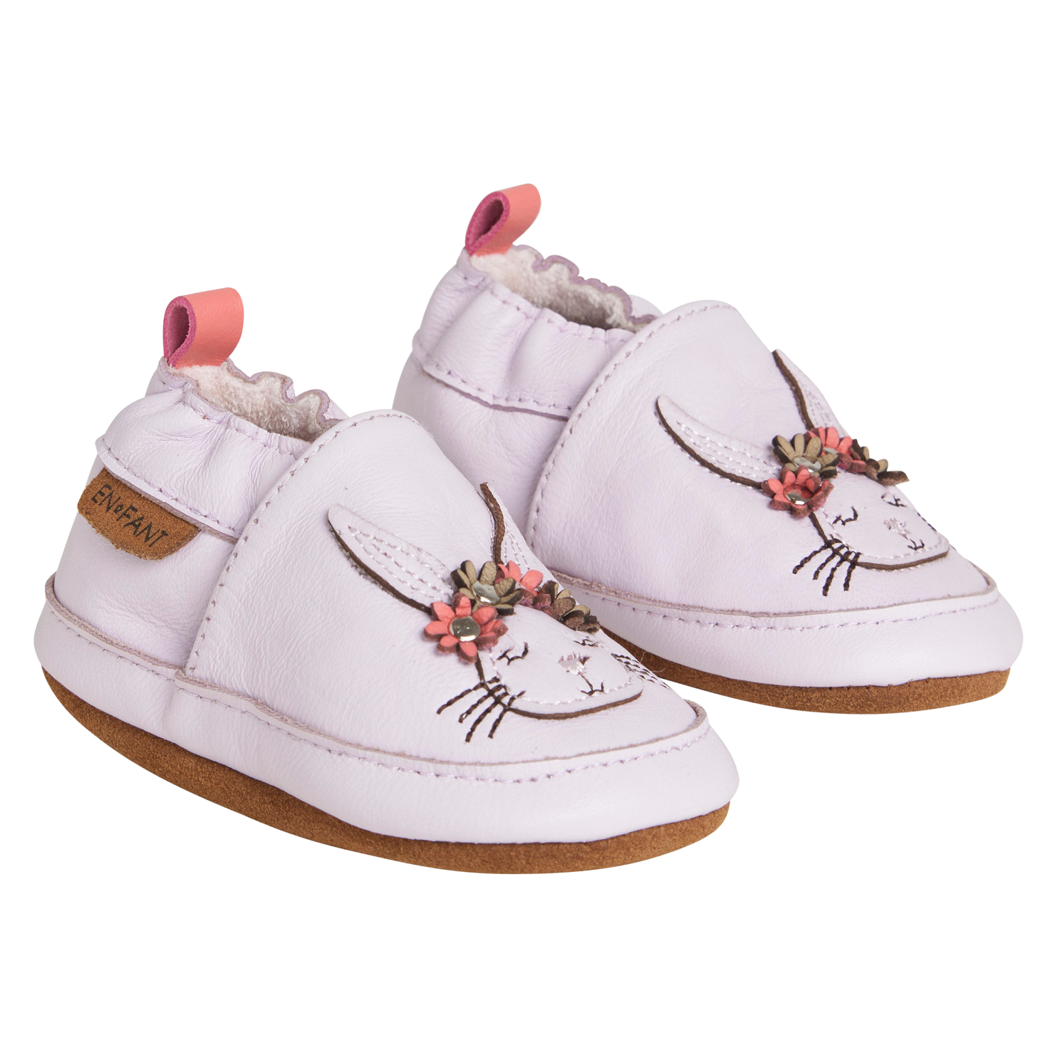 Fant Pige Futter Læder Pink - Pink  25