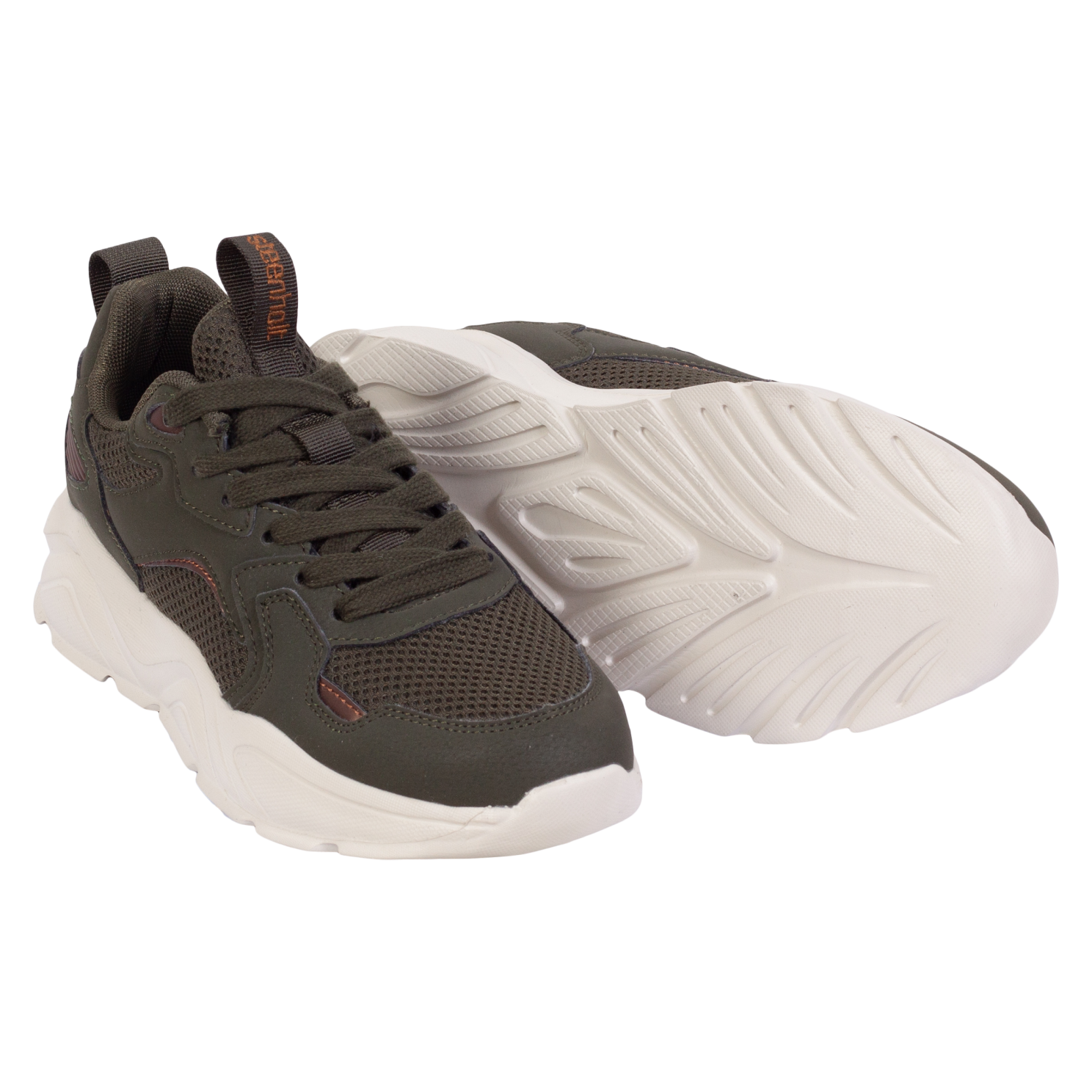 Steenholt Ohio Dame Sneakers i Jægergrøn - Kun 250 DKK!