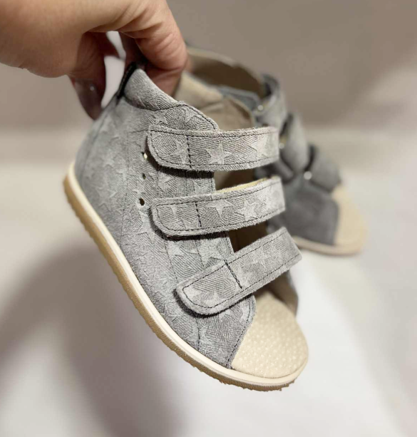 Aurelka Sandal Grey Stars Sandal Med Ekstra Støtte -