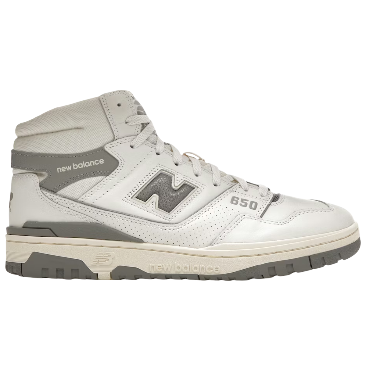 New Balance 650r Aime Leon Dore White Grey - Hvid  36