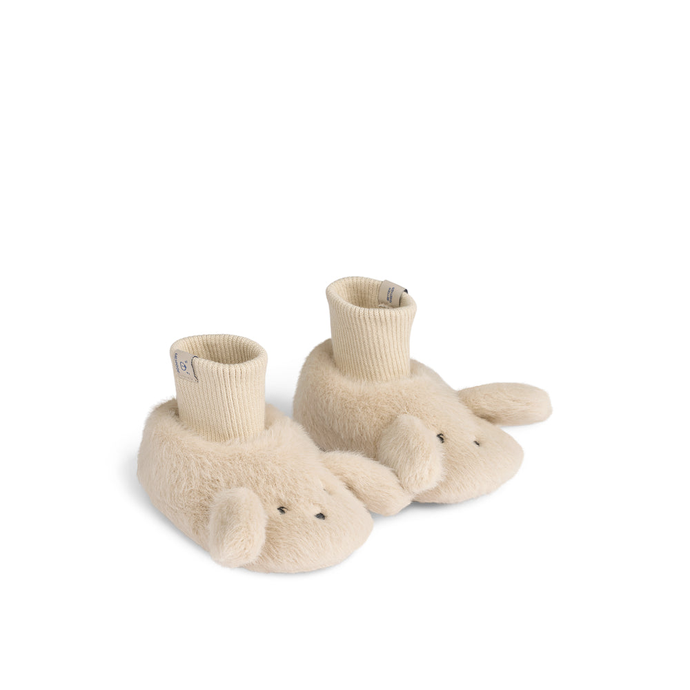 Liewood Beth Kanin Plush Slippers Mist -  Pige 16/17