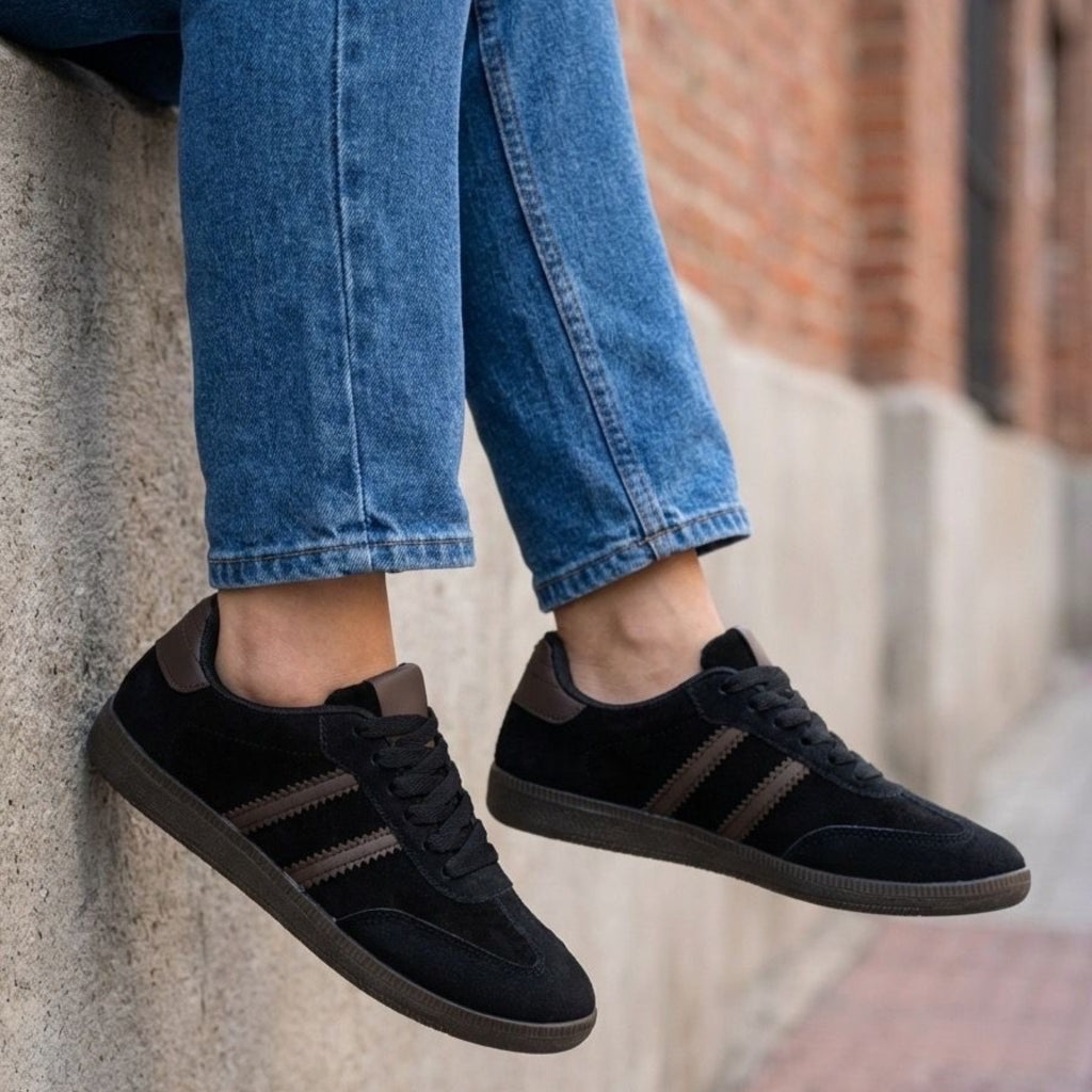 Briar Dame Sneakers 108 Black Brown - Sort Female 36