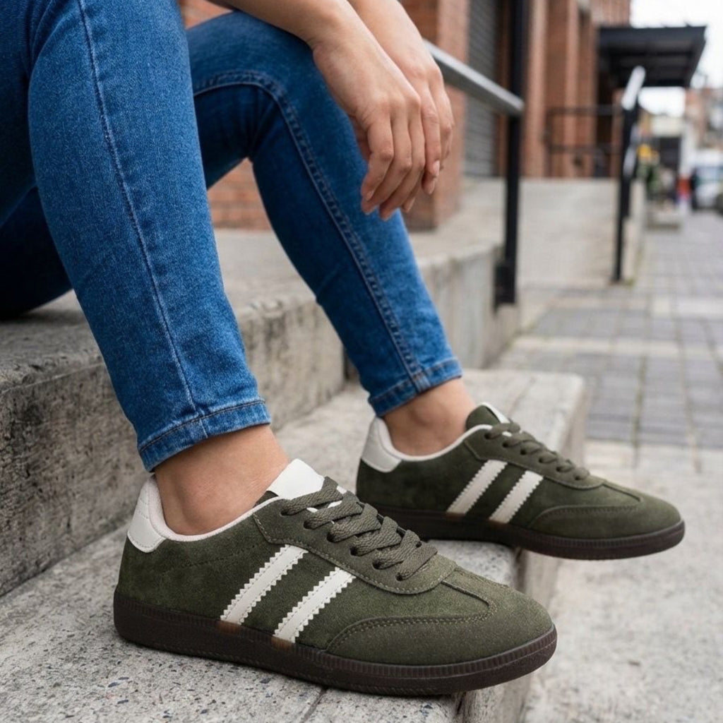 Briar Dame Sneakers 108 Green - Grøn Female 36