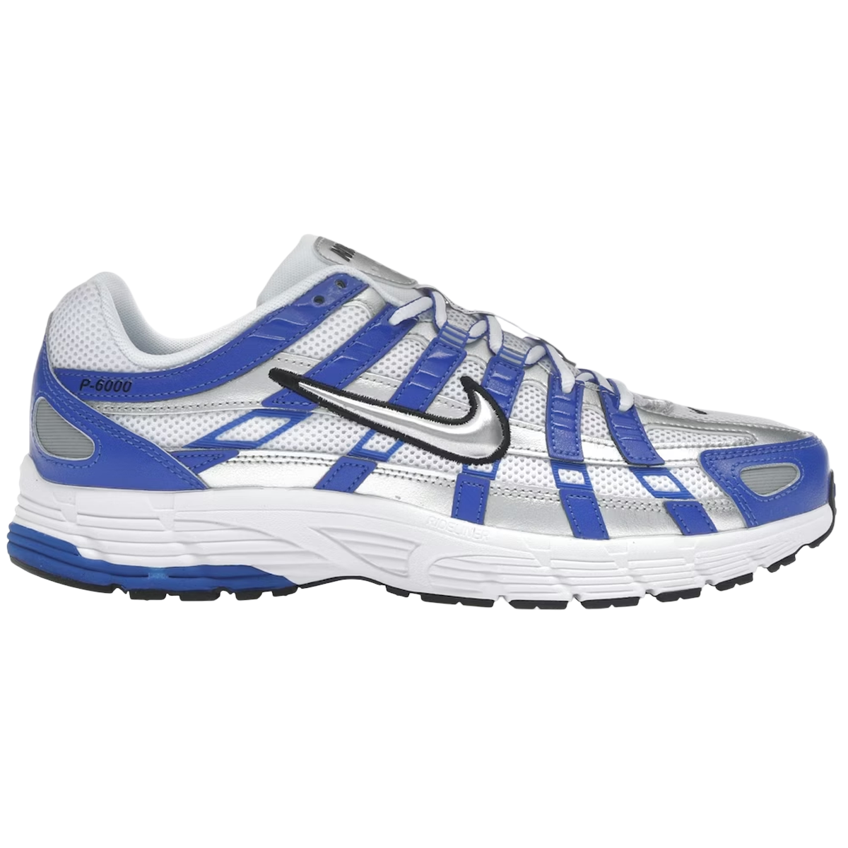 Nike 6000 Racer Blue Metallic Silver White - Hvid  38,5