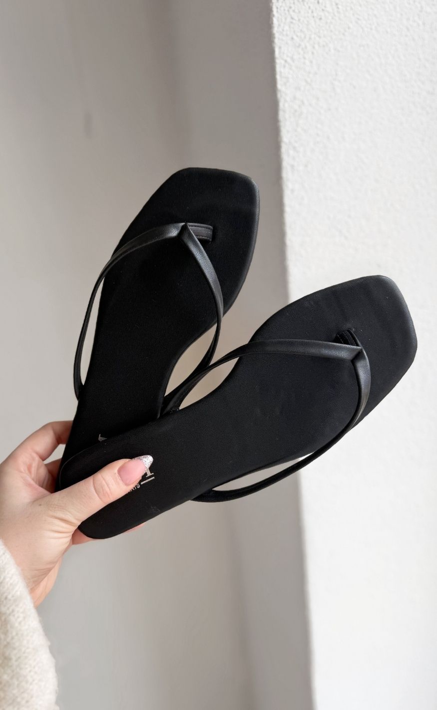 Chosen Flip Flops Chris Black - Sort  36