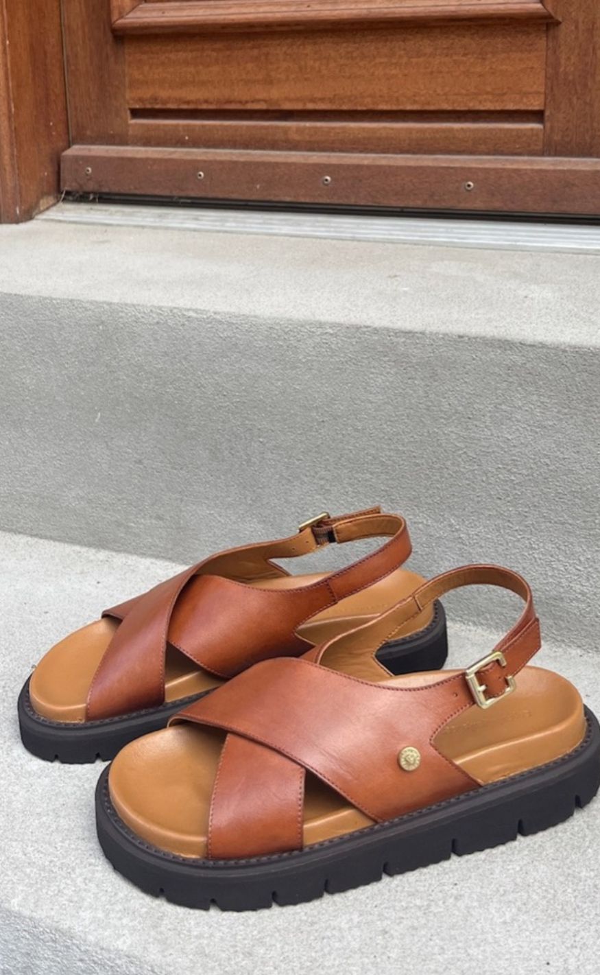 Copenhagen Shoes Sandaler Summertime Cognac - 0241 COGNAC  36