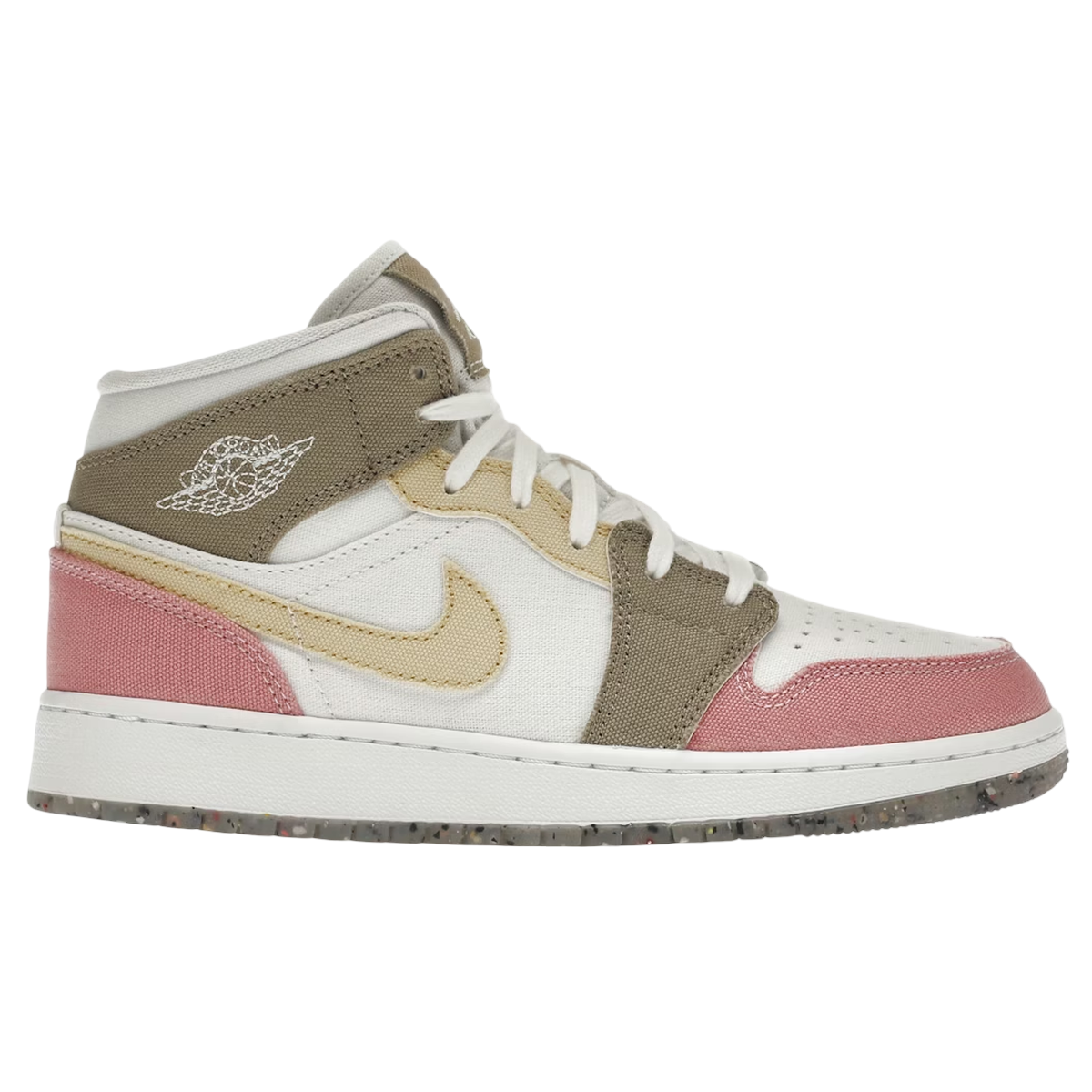 Air Jordan Mid Pastel Vivid Green Grind - Grøn  35,5