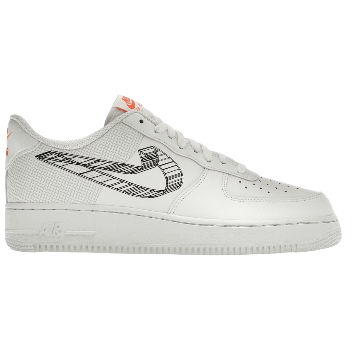 Nike Air Force Low Swoosh Graphic -   38,5