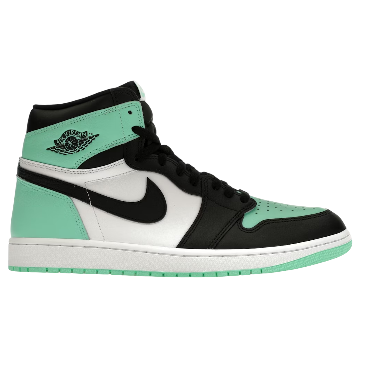 Air Jordan Retro High Green Glow - Grøn  36