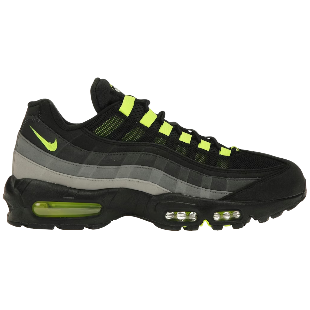 Nike Air Max Black Neon - Sort  36