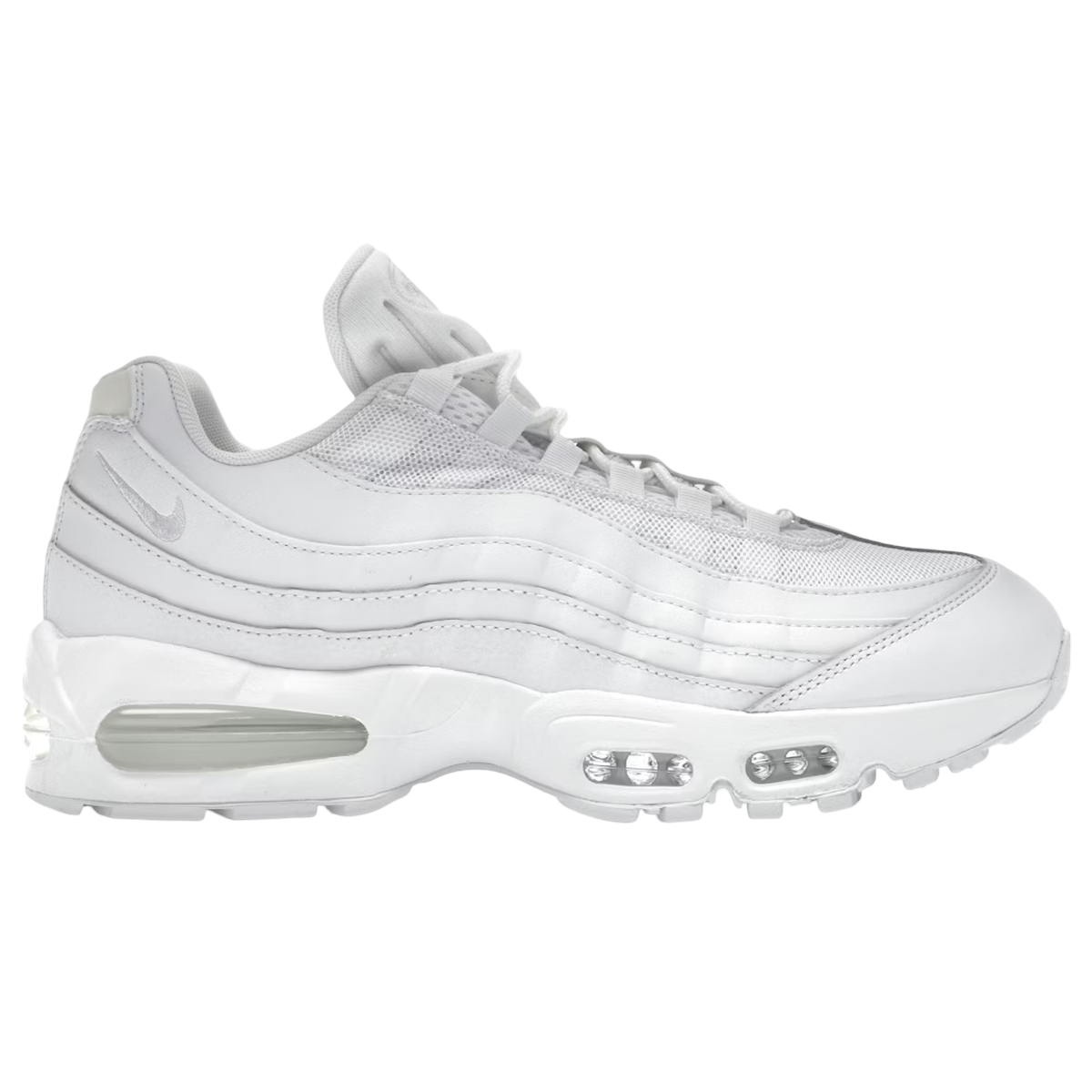 Nike Air Max Big Bubble Triple White - Hvid  38,5