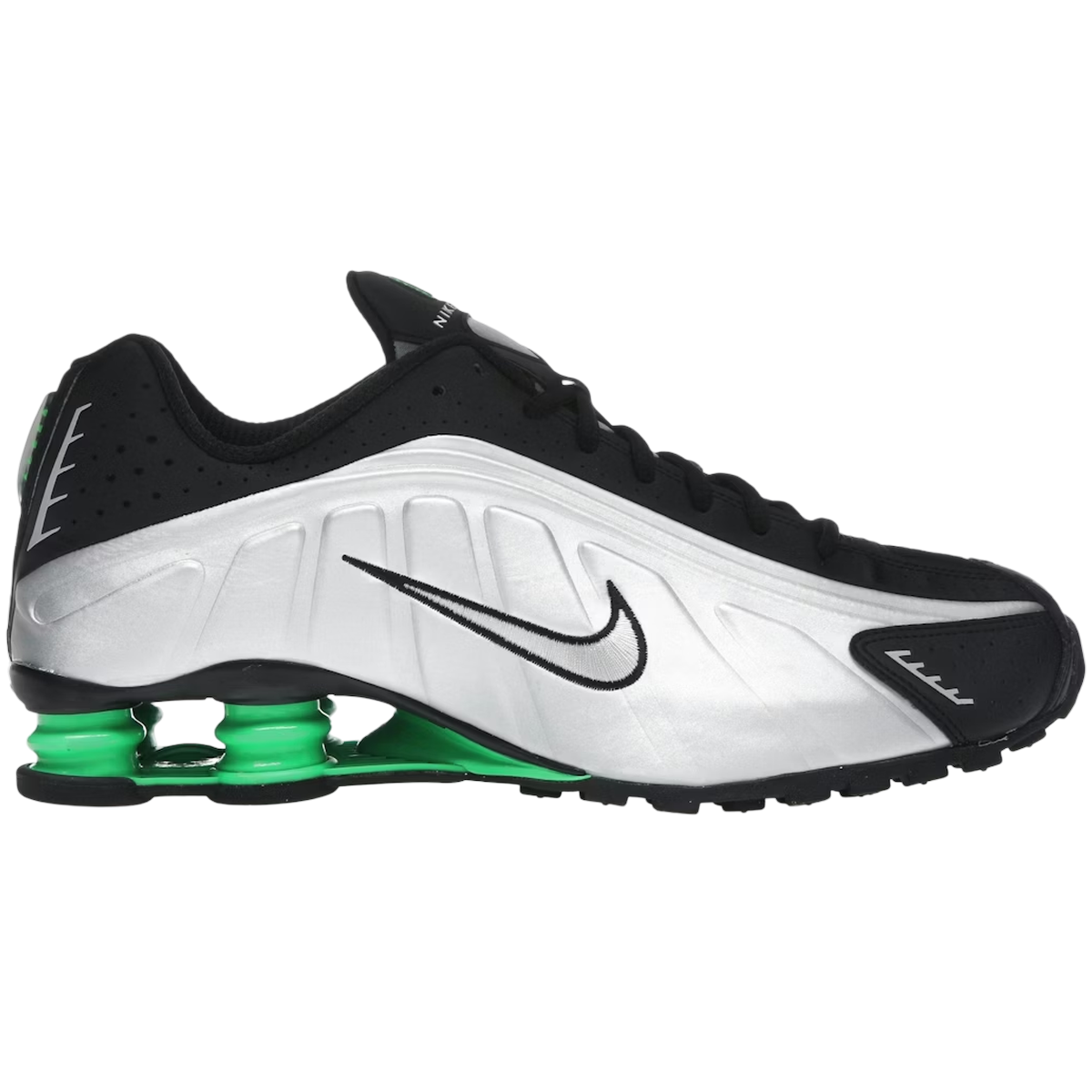 Nike Shox Metallic Silver Green Shock - Grøn  35,5